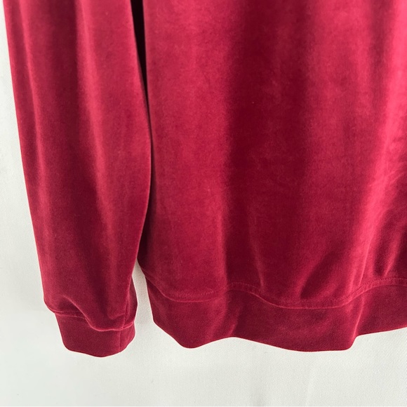Loft ~SOFT Velour Pullover Hoodie in Small - Picture 8 of 11